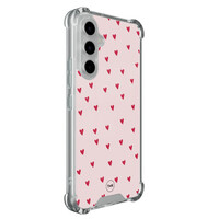 TMK Samsung Galaxy A54 shockproof hoesje - Cute hearts