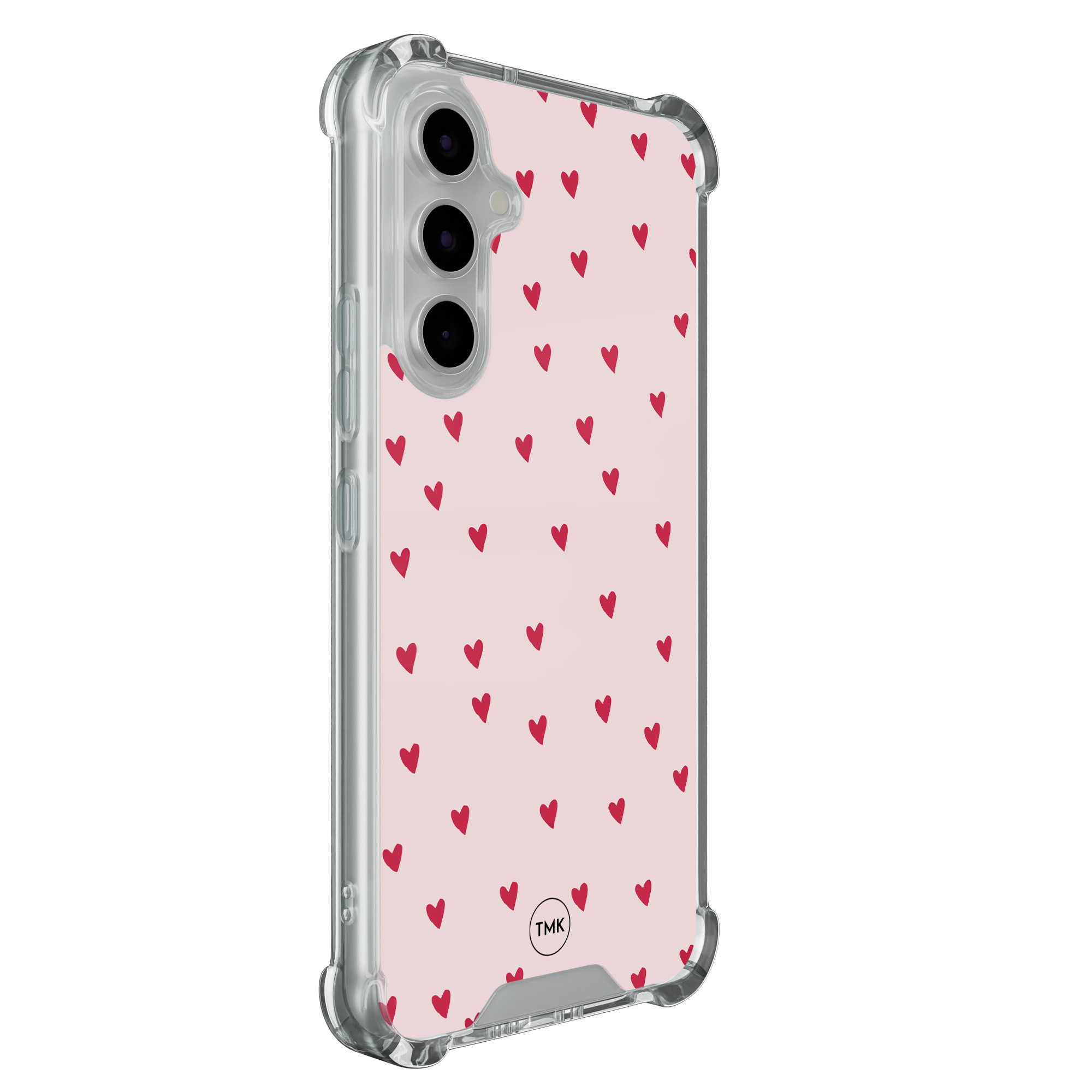 TMK Samsung Galaxy A54 shockproof hoesje - Cute hearts