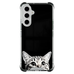 Casevibes Samsung Galaxy A54 shockproof hoesje - Kat kiekeboe
