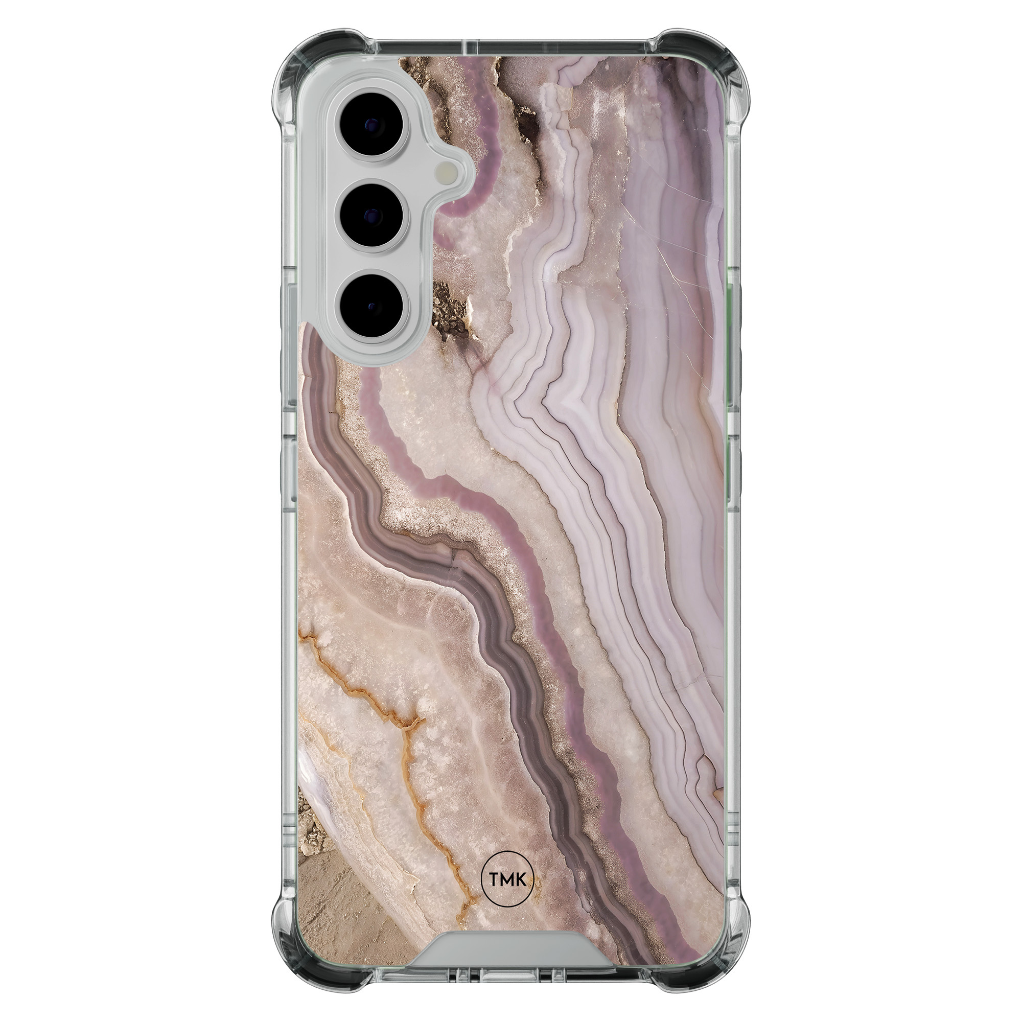 TMK Samsung Galaxy A54 shockproof hoesje - Blush marble
