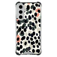 TMK Samsung Galaxy A54 shockproof hoesje - Modern dots