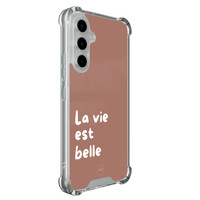 TMK Samsung Galaxy A54 shockproof hoesje - La vie est belle