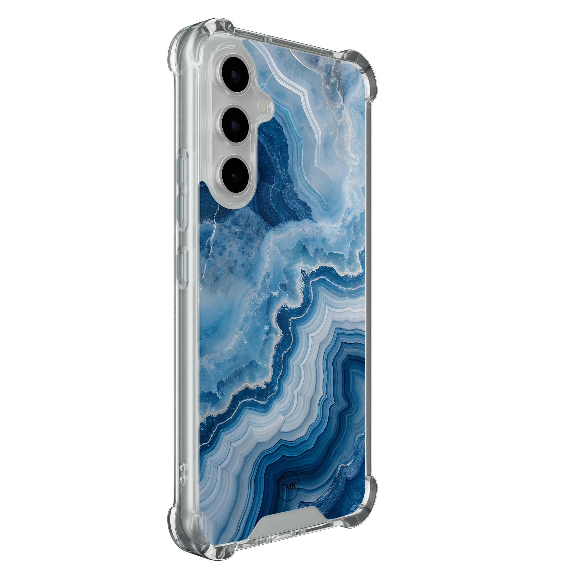 TMK Samsung Galaxy A54 shockproof hoesje - Skystone marble