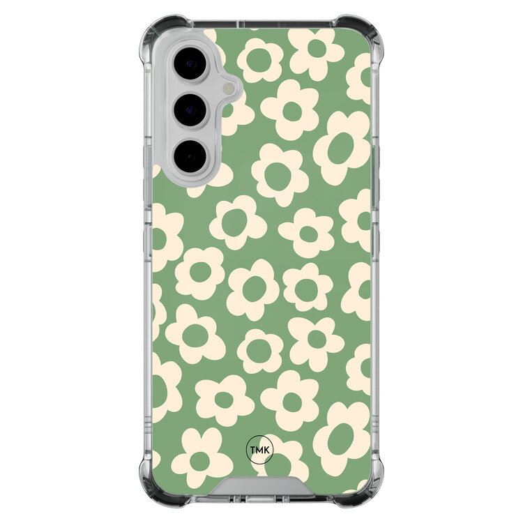 Casevibes Samsung Galaxy A54 shockproof hoesje - Retro cute flowers