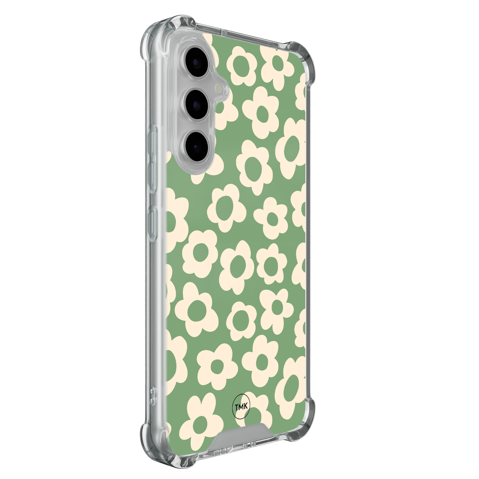 TMK Samsung Galaxy A54 shockproof hoesje - Retro cute flowers