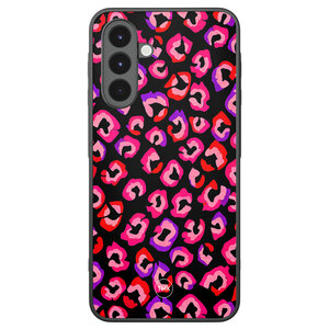 Casevibes Samsung Galaxy A17 backcover hoesje - Luipaard neon