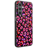 Casimoda Samsung Galaxy A17 backcover hoesje - Luipaard neon