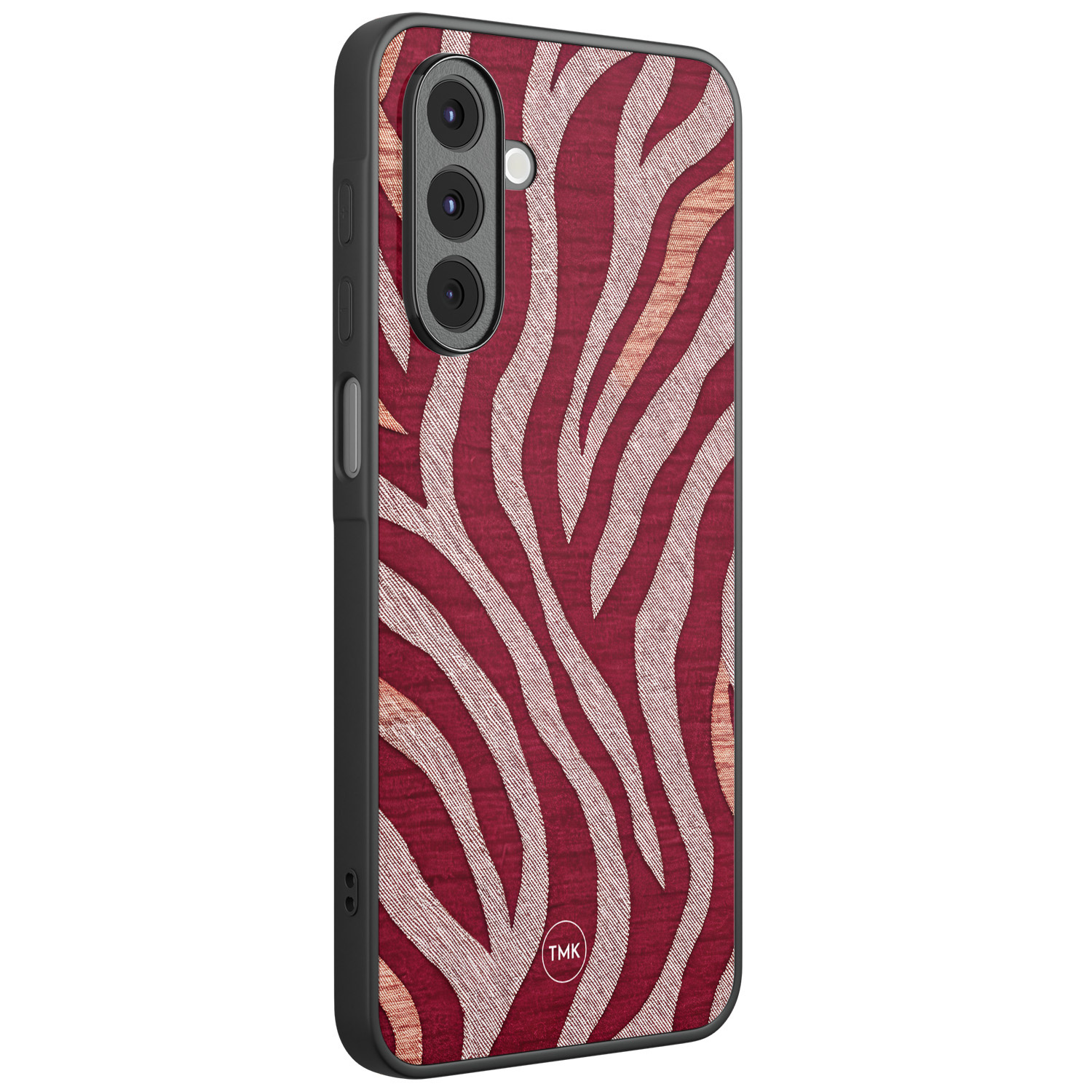 Casimoda Samsung Galaxy A17 backcover hoesje - Zebra rood