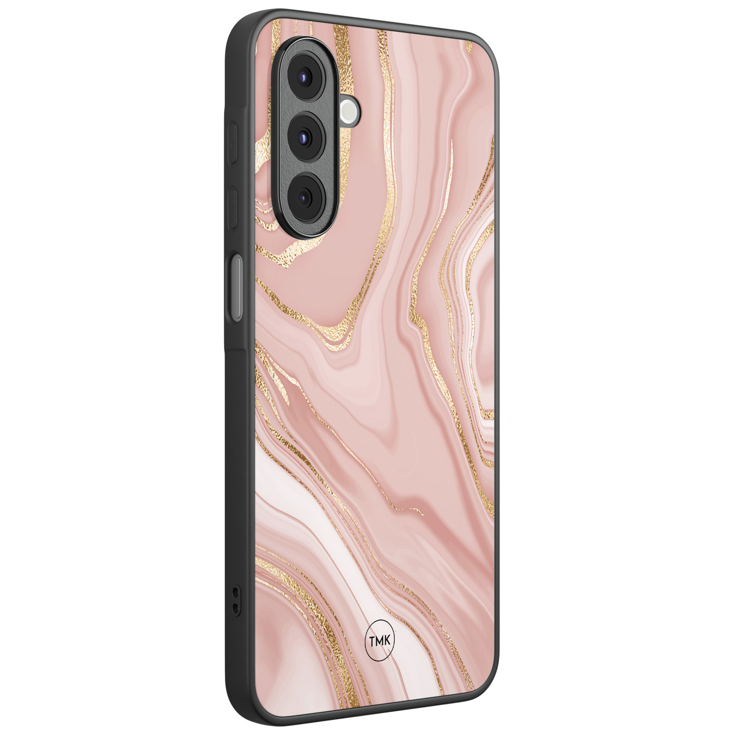 Casimoda Samsung Galaxy A17 backcover hoesje - Rose marble