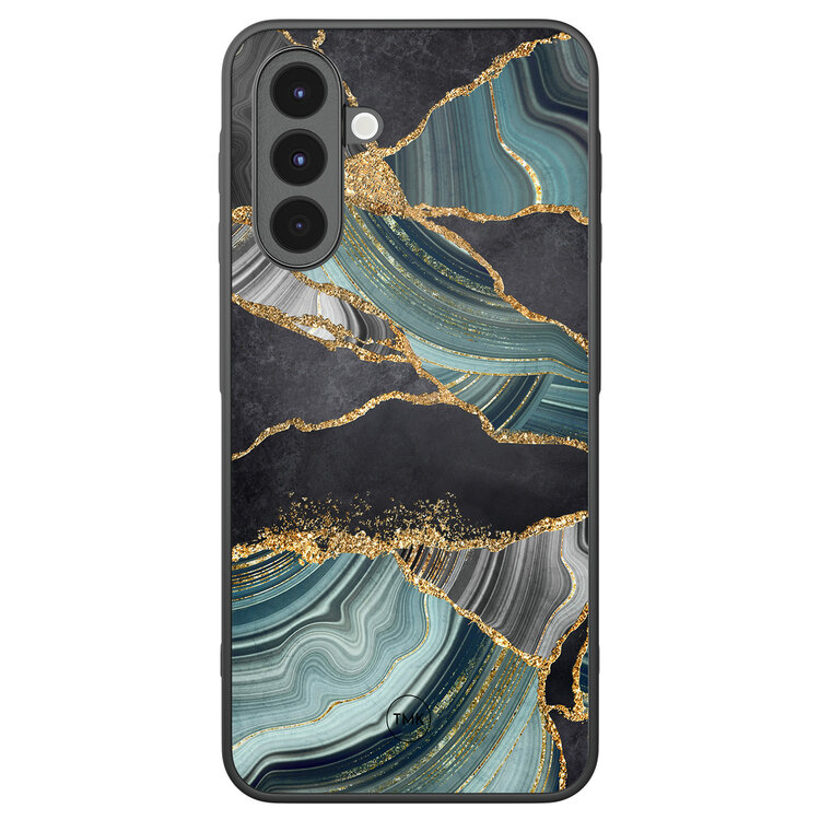 Casevibes Samsung Galaxy A17 backcover hoesje - Golden palms