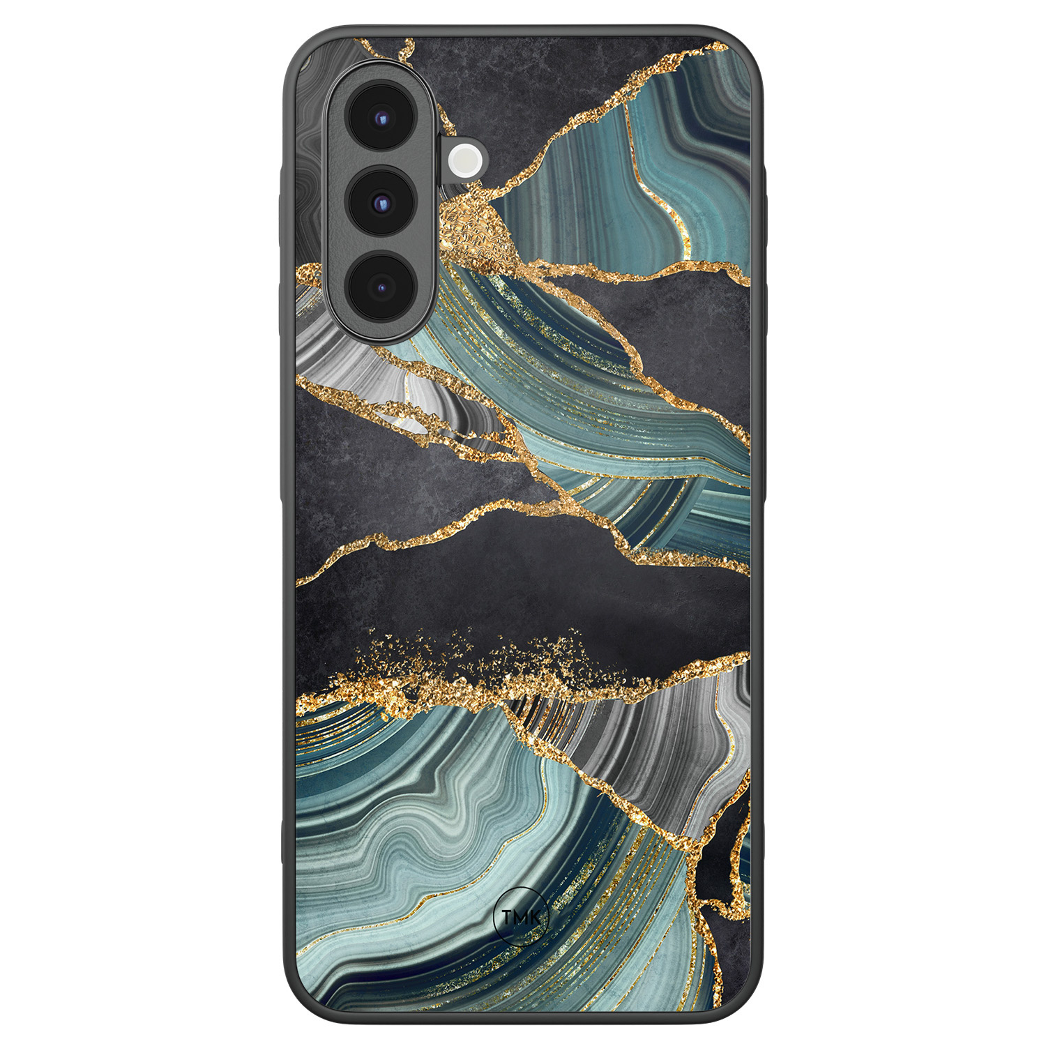 Casimoda Samsung Galaxy A17 backcover hoesje - Golden palms