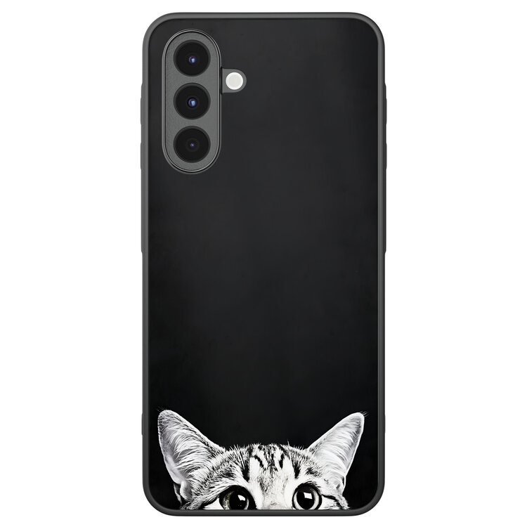 Casimoda Samsung Galaxy A17 backcover hoesje - Kat kiekeboe