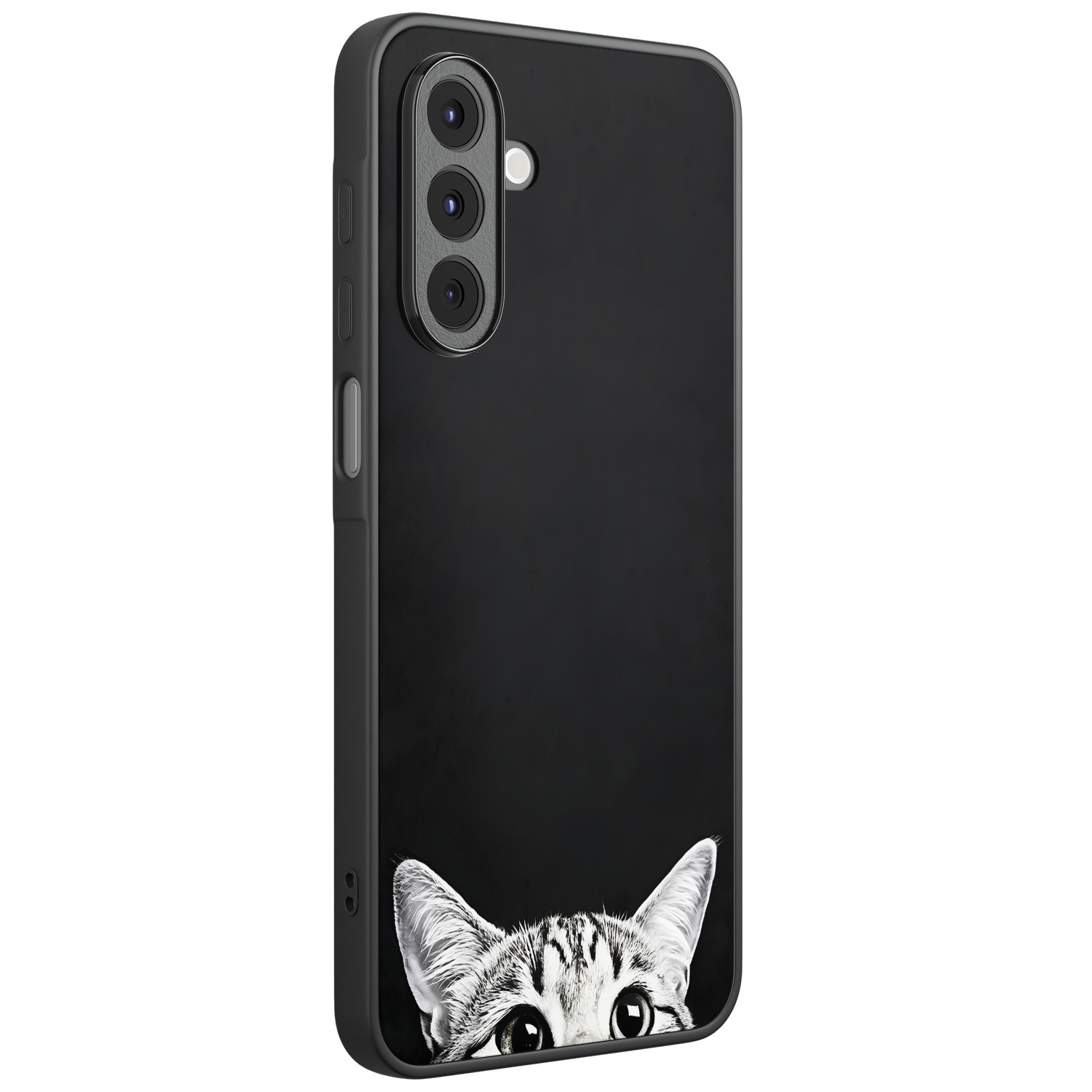 Casimoda Samsung Galaxy A17 backcover hoesje - Kat kiekeboe