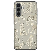 Casimoda Samsung Galaxy A17 backcover hoesje - Cheetah chic