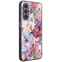 Casimoda Samsung Galaxy A17 backcover hoesje - Bloemen acryl