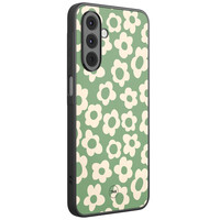 Casimoda Samsung Galaxy A17 backcover hoesje - Retro cute flowers