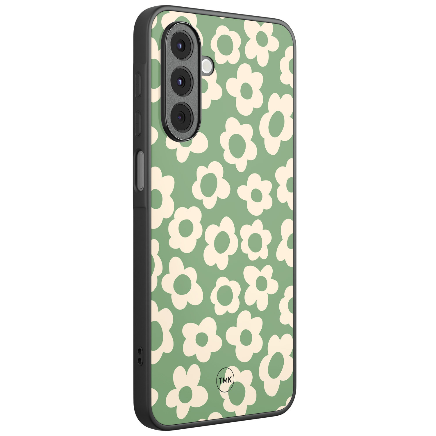 Casimoda Samsung Galaxy A17 backcover hoesje - Retro cute flowers
