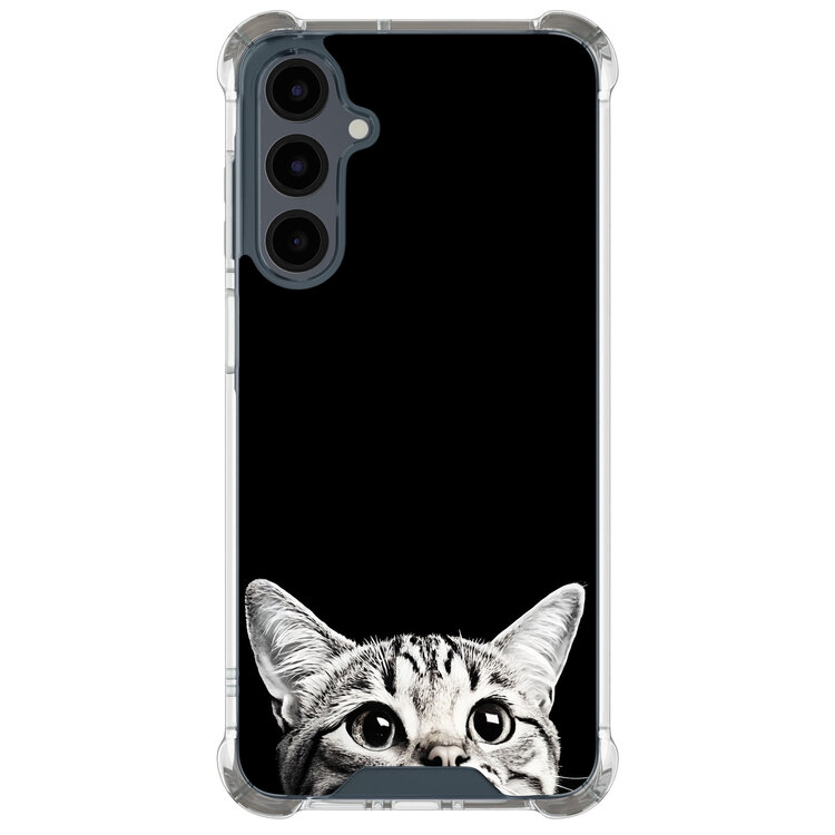 Casevibes Samsung Galaxy A17 shockproof hoesje - Kat kiekeboe