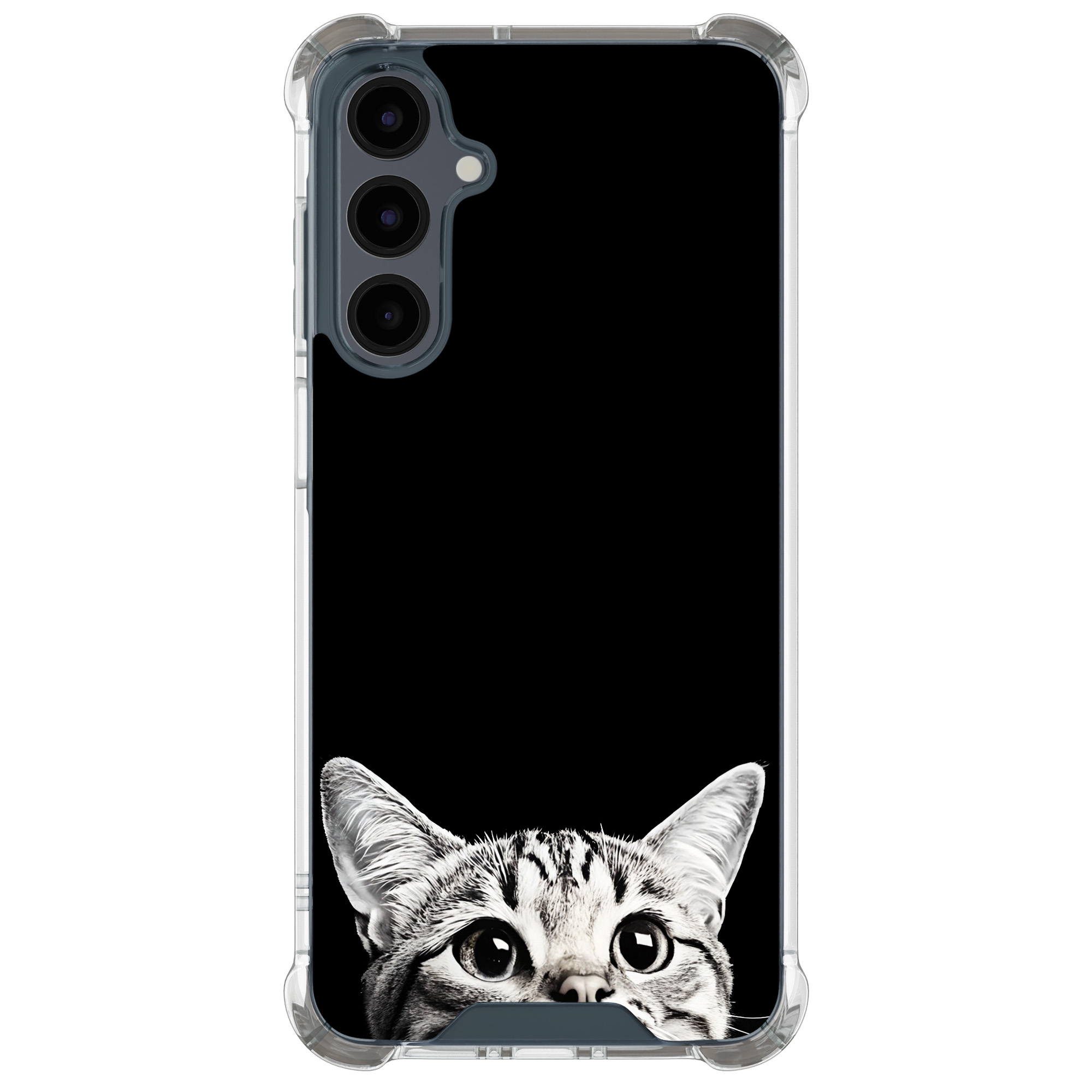 TMK Samsung Galaxy A17 shockproof hoesje - Kat kiekeboe