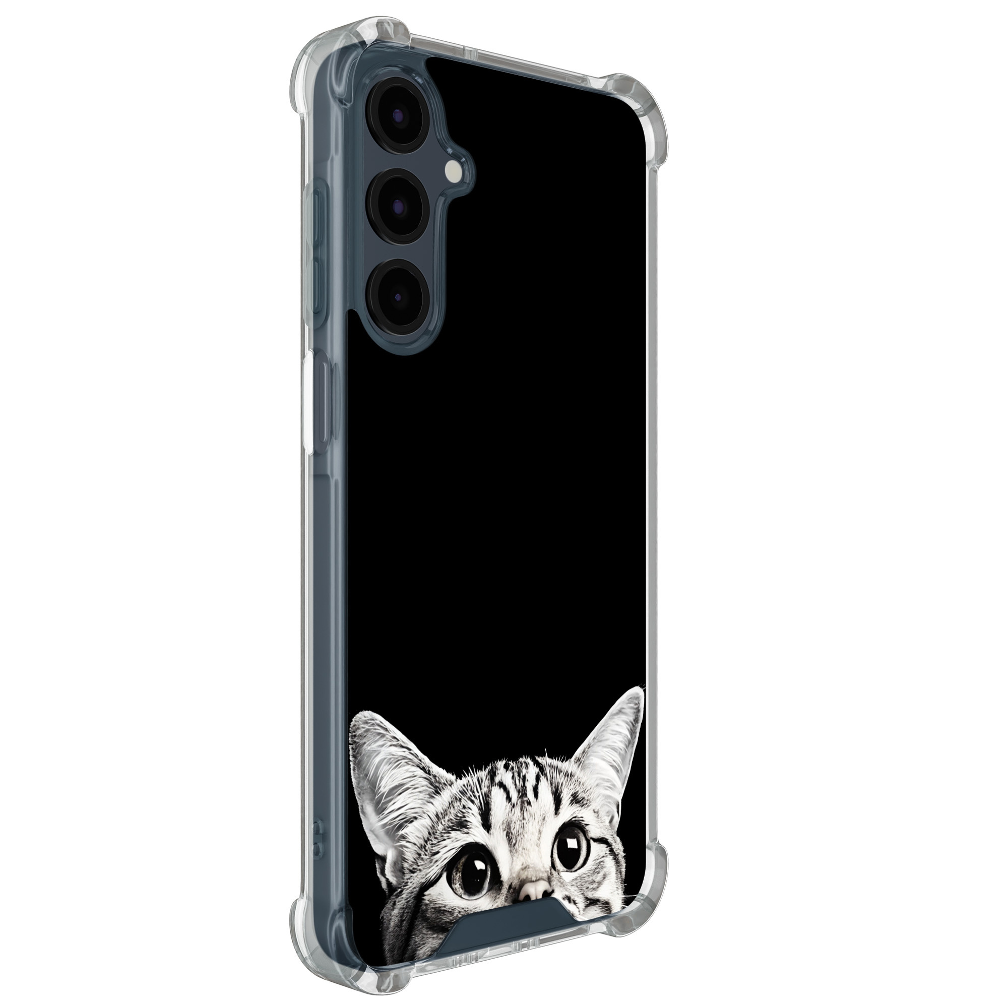 TMK Samsung Galaxy A17 shockproof hoesje - Kat kiekeboe