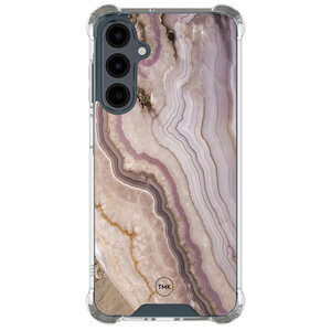 TMK Samsung Galaxy A17 shockproof hoesje - Blush marble