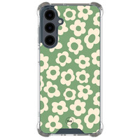 TMK Samsung Galaxy A17 shockproof hoesje - Retro cute flowers