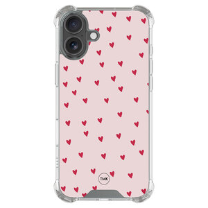 Casevibes iPhone 17 shockproof hoesje - Cute hearts