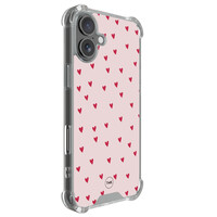 TMK iPhone 17 shockproof hoesje - Cute hearts