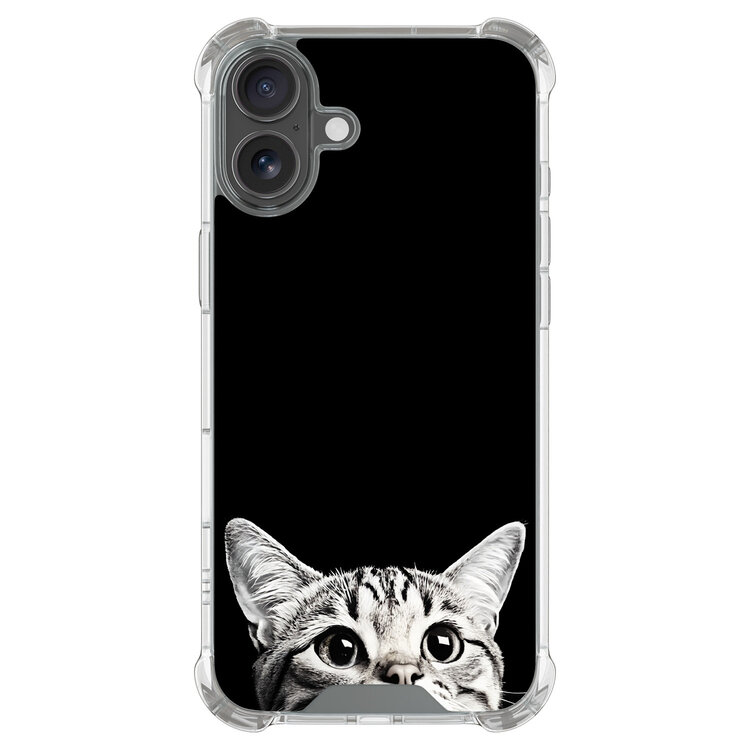 Casevibes iPhone 17 shockproof hoesje - Kat kiekeboe