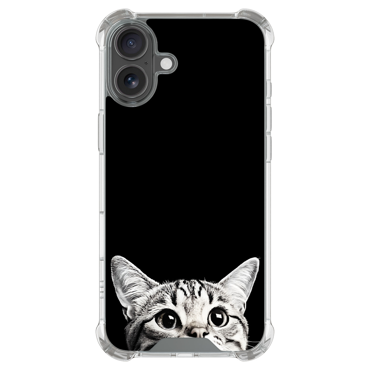 TMK iPhone 17 shockproof hoesje - Kat kiekeboe
