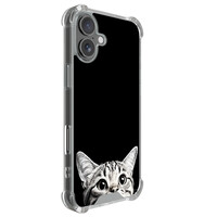 TMK iPhone 17 shockproof hoesje - Kat kiekeboe