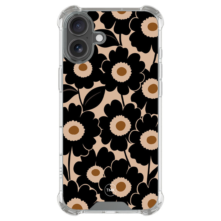 TMK iPhone 17 shockproof hoesje - Bloom luxe