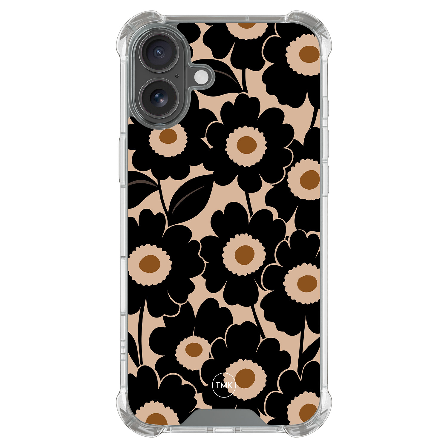 TMK iPhone 17 shockproof hoesje - Bloom luxe