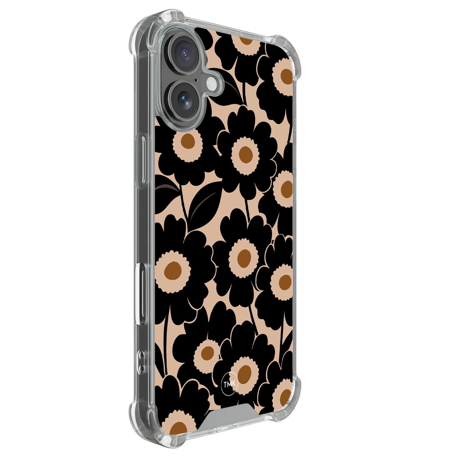 TMK iPhone 17 shockproof hoesje - Bloom luxe