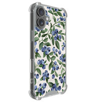 TMK iPhone 17 shockproof hoesje - Blueberries