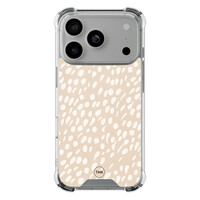 TMK iPhone 17 Pro shockproof hoesje - Sand dots
