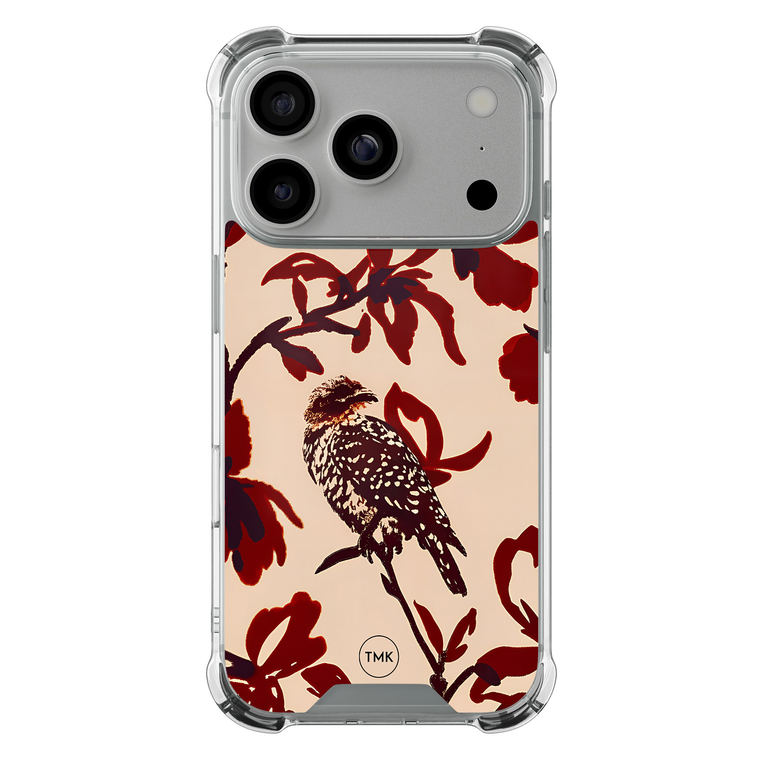 TMK iPhone 17 Pro shockproof hoesje - Bloemenpracht