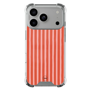 Casevibes iPhone 17 Pro shockproof hoesje - Streepjes