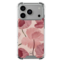 TMK iPhone 17 Pro shockproof hoesje - Vintage blossom