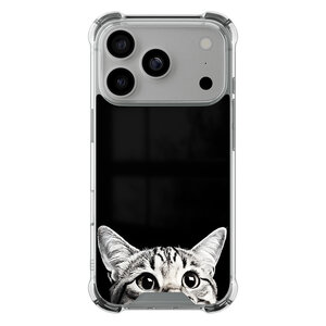 TMK iPhone 17 Pro shockproof hoesje - Kat kiekeboe