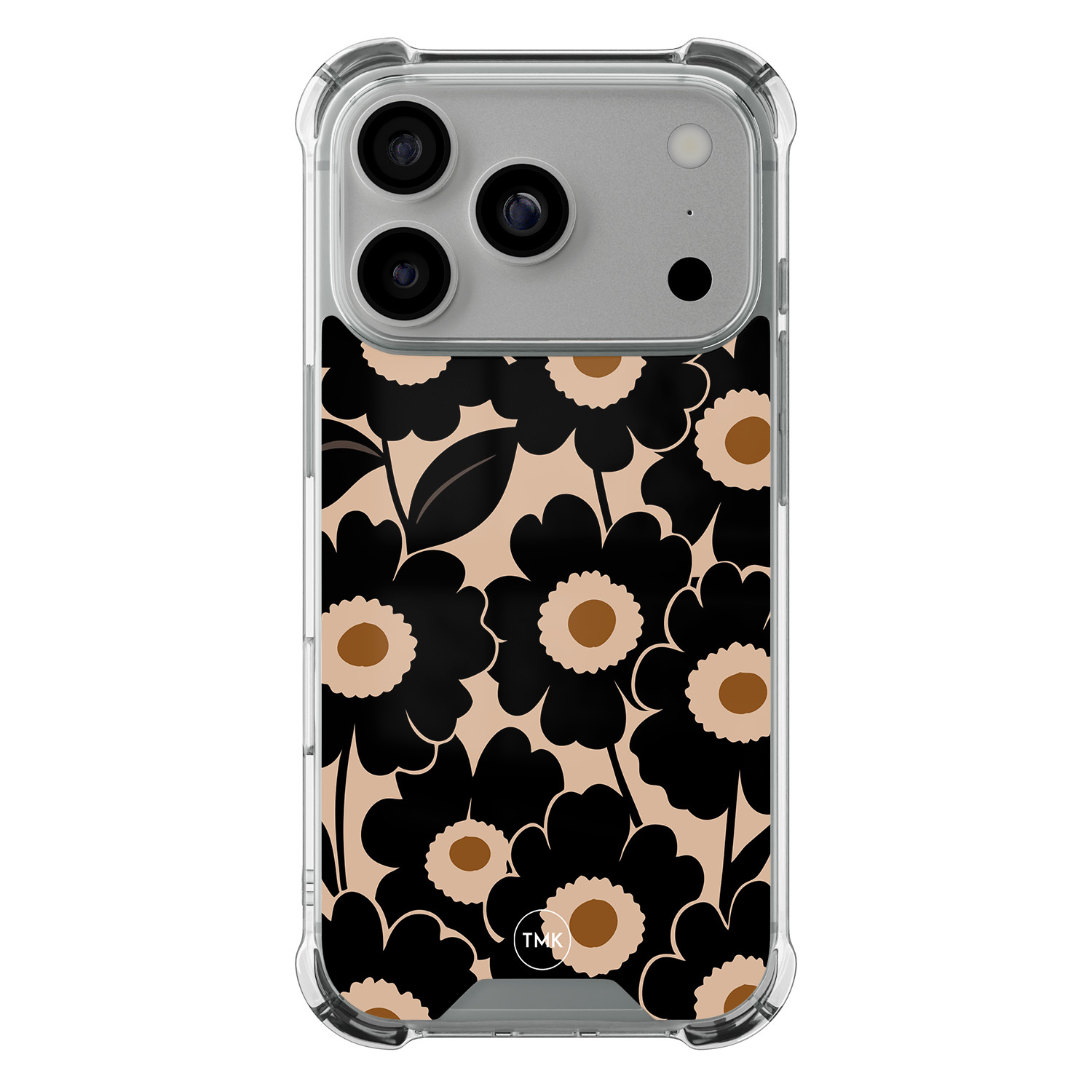 TMK iPhone 17 Pro shockproof hoesje - Bloom luxe
