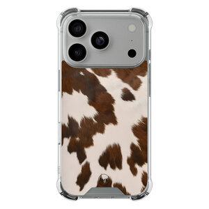 Casevibes iPhone 17 Pro shockproof hoesje - Cow vibe