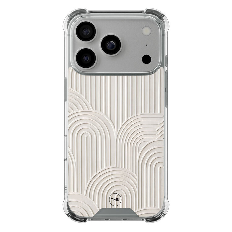 Casevibes iPhone 17 Pro shockproof hoesje - Sand curves