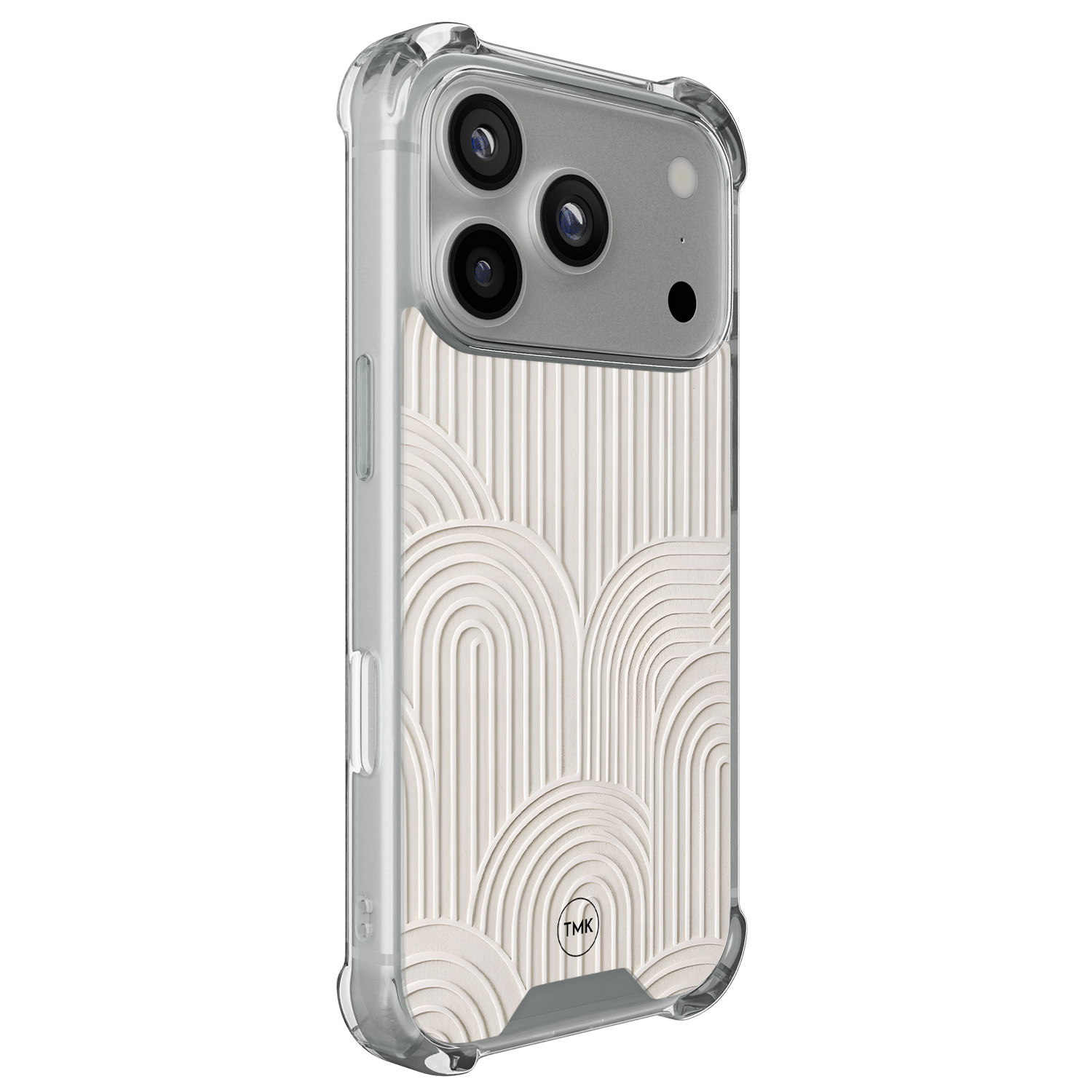 TMK iPhone 17 Pro shockproof hoesje - Sand curves