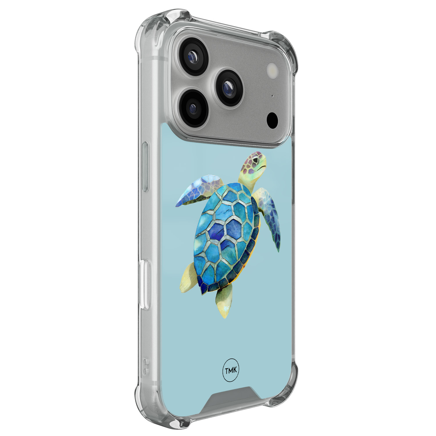 TMK iPhone 17 Pro shockproof hoesje - Schildpad