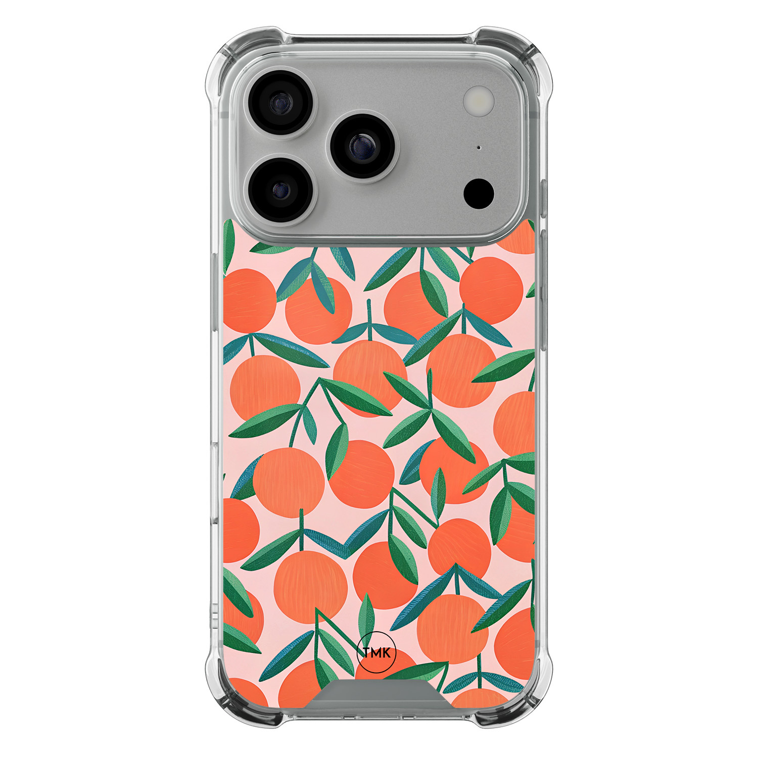 TMK iPhone 17 Pro shockproof hoesje - Sweet oranges