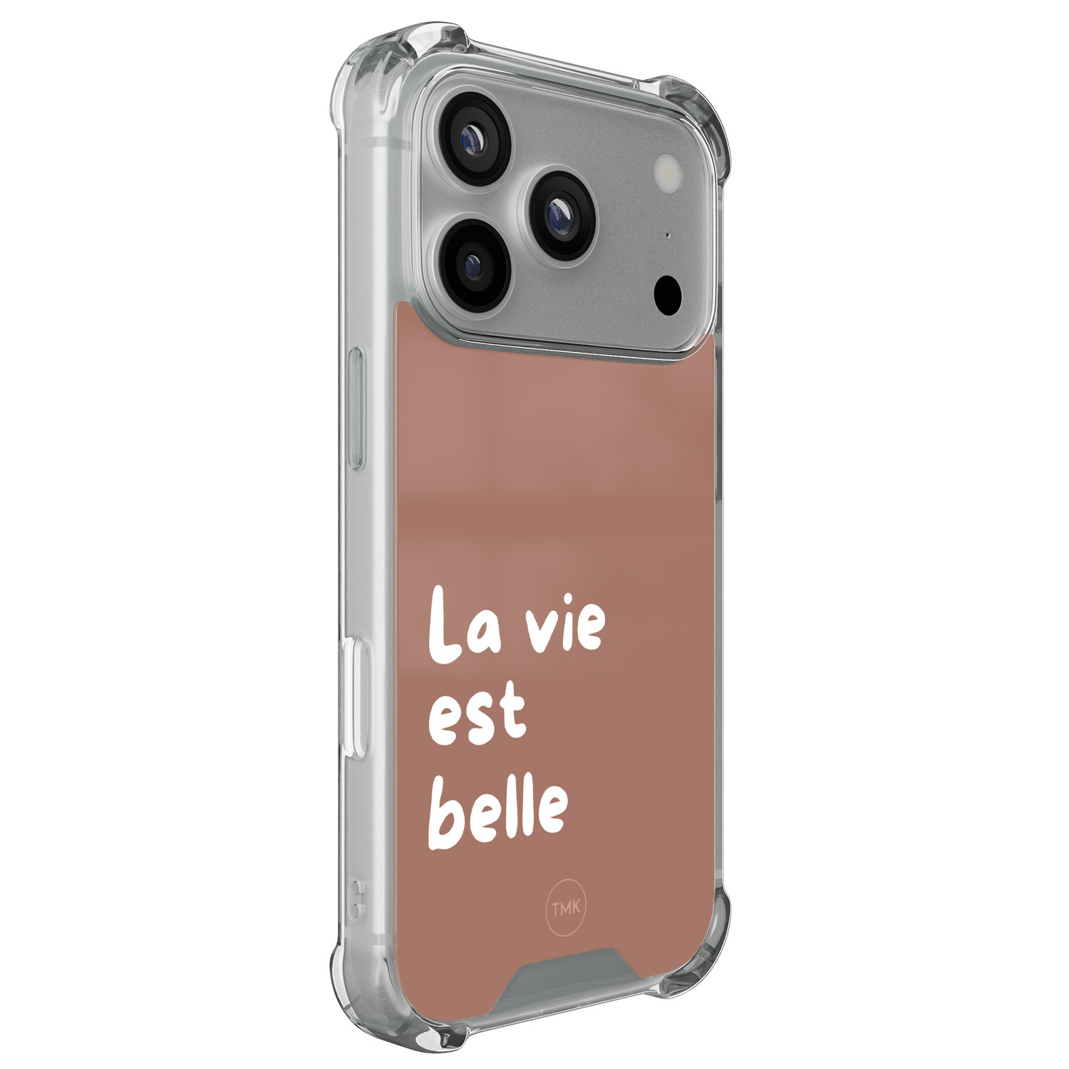 TMK iPhone 17 Pro shockproof hoesje - La vie est belle