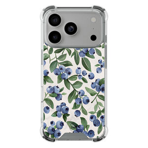 TMK iPhone 17 Pro shockproof hoesje - Blueberries