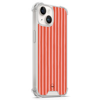 TMK iPhone 14 shockproof hoesje - Streepjes