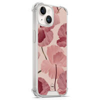 TMK iPhone 14 shockproof hoesje - Vintage blossom